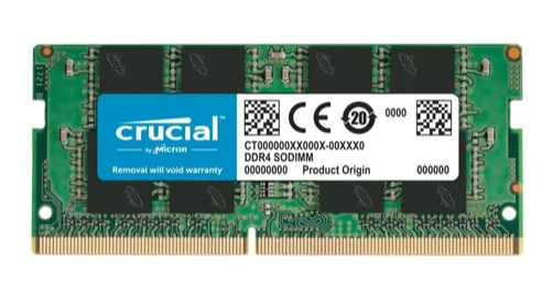 VENTA Y COTIZACIONES DE MEMORIAS RAM PARA PORTÁTILES CRUCIAL PC4
